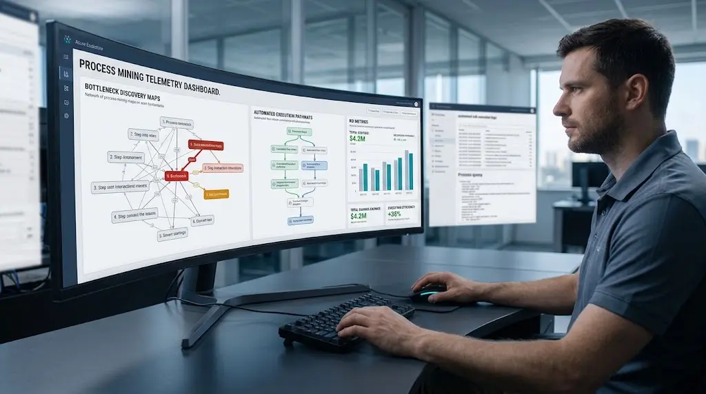Guide on AI business process automation tools for process mining, governance, and operational scalability.